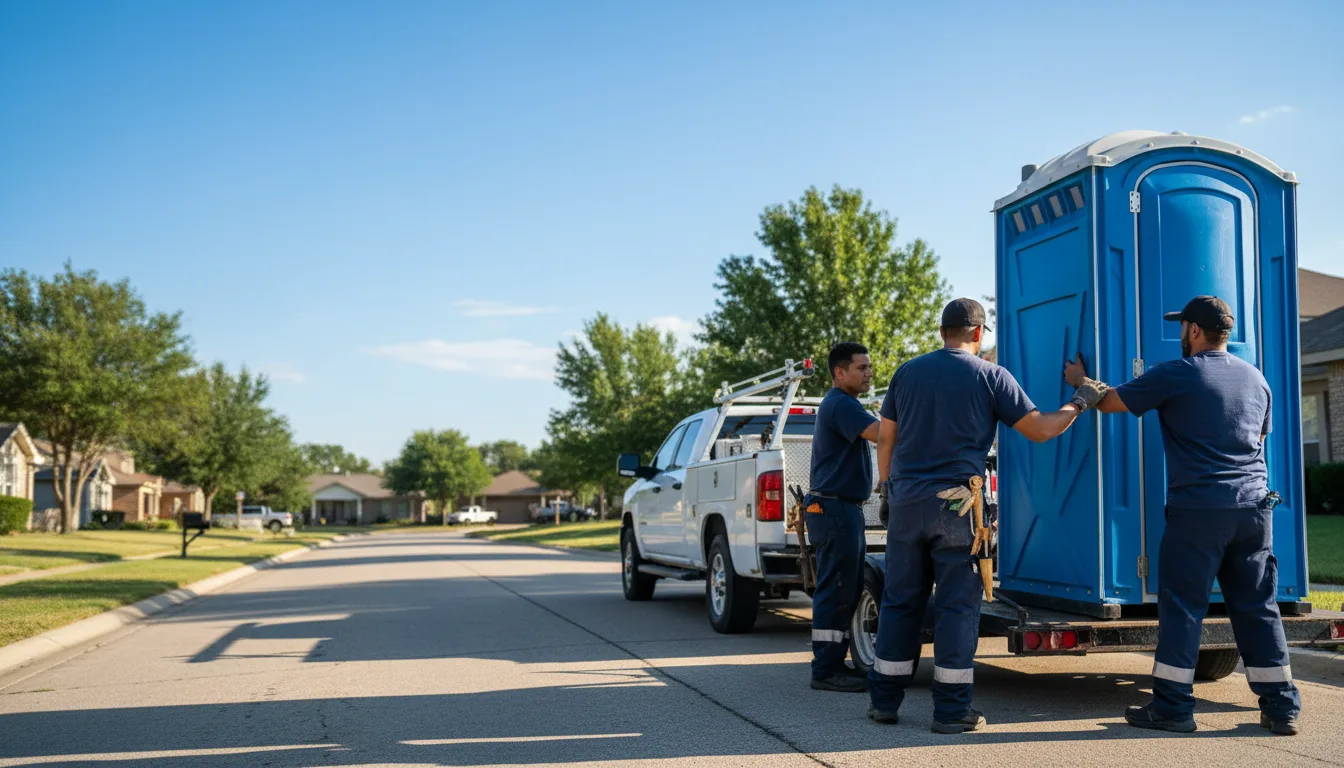 Portable Toilet Rental in Ransom Canyon, TX near me